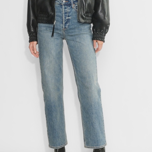 The Arlo High Rise Straight Aritzia Jean - Picture 1 of 3